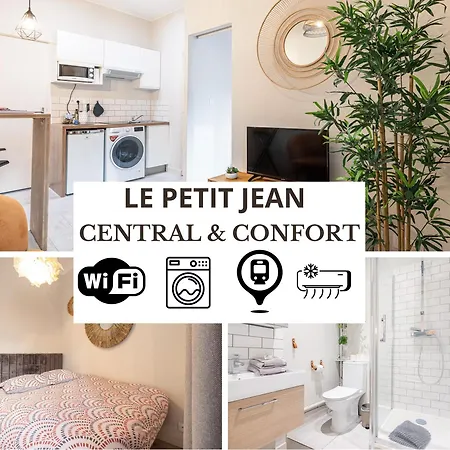 Lejlighed Le Petit Jean- Pres Gare Et Tram - Supermarches - Wifi -