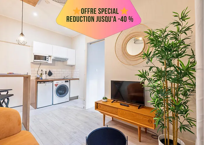 Le Petit Jean- Pres Gare Et Tram - Supermarches - Wifi - Apartment Nizza